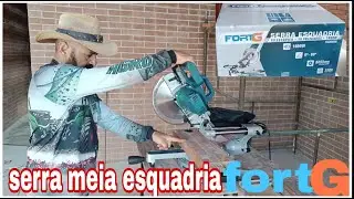 Serra meia esquadria telescópica FORTG 10 POLEGADAS 1800 W