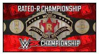 WWE2K | RATED R CHAMPIONSHIP by EDGE | CREATION | CatchoMania