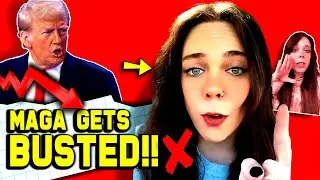 Maga Trump Cult Girl EXPOSED, She's NOT WHO SHE SAYS SHE IS
