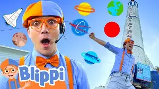 Do The Space Hop!!!🌌 | Blippi Songs 🎶| Educational Songs For Kids