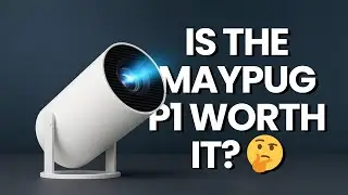 Mini Projector Maypug P1 Review 2025 - Is It Worth Buying WiFi 6, Bluetooth, and More!
