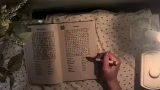 chill & complete a word search with me  ~_~