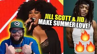 SUMMER LOVIN VIBES! Jill Scott - To B Honest Feat JID REACTION #hiphop #randb #rap #reaction
