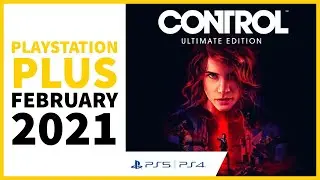 PS PLUS FEBRUARY 2021 Official Monthly Games - Concrete Genie, Control & Destruction AllStars