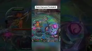 DARK HARVEST PENTAKILL #leagueoflegends #challenger #katarina #nyro