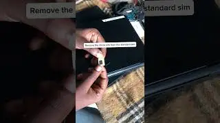 Insert sim into Dell laptop #shorts #short #dell #shortvideo #dellsupport