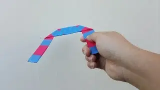 Cómo hacer un boomerang de papel | U-Forma