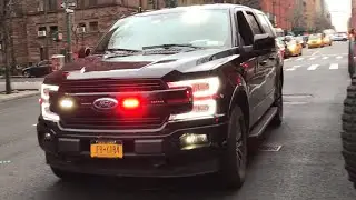 FDNY DEPUTY MANHATTAN COMMANDER CAR 6A RESPONDING TO 2ND ALARM FIRE ON COLUMBUS AVENUE IN MANHATTAN.