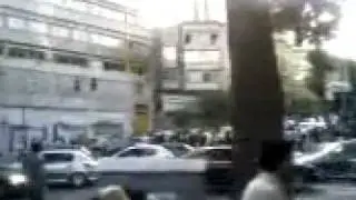 30 July 2009 Tehran - Iranians protest against the government