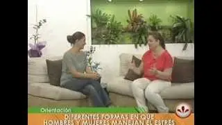 Diferentes formas en que hombres y mujeres manejan el estrés.