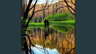 Whispering Solace in Nature's Reflections