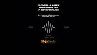POTENTIAL - A 100 BPM Urban Beat for sale 🔥 #rap #music #beats