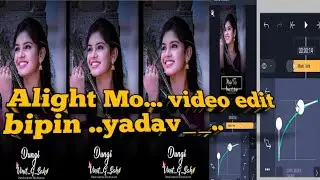 Trending Text Zoom + Flash Effect Video Editing Alight Motion Hindi || Rays Effect Vinit sah