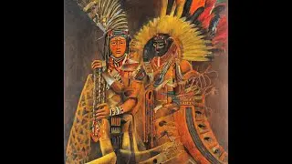 10 Aztec Warriors in the style of Remedios Varo (AI generated)