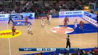 Ibaka vs Cai Zaragoza (26-11-2011)