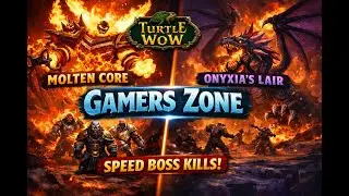 Turtle WoW Raids: Molten Core + Onyxia Full Clear
