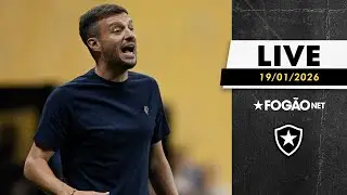 FOGÃONET LIVE: BOTAFOGO TEM SEMANA CHAVE DENTRO E FORA DE CAMPO | SUB-20 SALVA INÍCIO DE 2026
