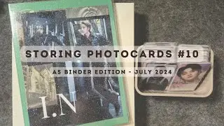Log #10 Storing Stray Kids IN's POBs and merch photocards (late upload)