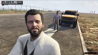 Episode 01 FORD BRONCO DELIVERY GTA 5  FRANKLIN GIFTS MICHAEL NEW BRONCO