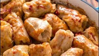 Stuffed cabbage rolls with rice and meat: Traditional festive☺️❤️