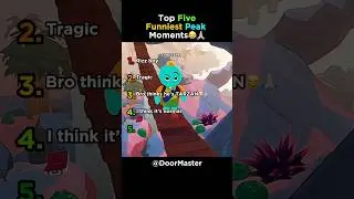 Top 5 FUNNIEST Peak Moments.. THESE ARE HELLA FUNNY😭🙏🏼