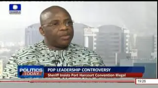 Politics Today: Discussing The Political Crack In PDP Leadership Pt 4