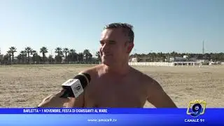 Barletta - 1° novembre, festa di Ognissanti al mare