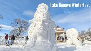 Lake Geneva Winterfest, Snow Sculptures