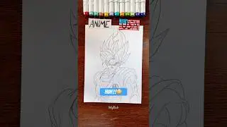 OMG I drew GOKU from DragonBall in USA style and it&lsquo;s so mindblowing😳 | WYRICH