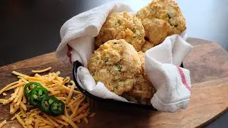 How To Make Keto Jalapeno Cheddar Biscuits | Keto Biscuit Recipe