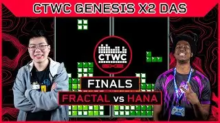 CTWC GENESIS X2 DAS CHAMPIONSHIP FINALS | Fractal vs Hana