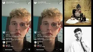 Pvlace cooking up fire beats live on instagram