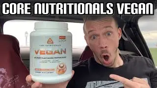 New! Frosted Cinnamon Roll Vegan Protein REVIEW | Core Nutritionals