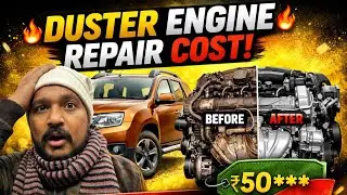 Duster Engine Repair Cost 😱 | ₹50* Mein Kya-Kya Change Hua? @AnkitRana30 @RenaultIndiaVideos