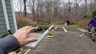 Deck builder on Long Island starts beautiful job in Glen Cove
