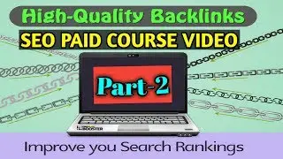 Off Page Nofollow Links  Dofollow Links How to Get High Quality Backlinks Telugu Part-2  Backlinks