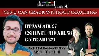 Good Rank Without Coaching? | Self Study vs coaching for CSIR NET JRF | GATE | IITJAM