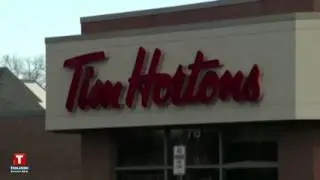 Hot Coffee Thrown On Customer | Tim Hortons Drive thru Worker Appears to Throw Hot Coffee