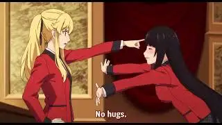when yumeko wanted to hug mary but mary refused to
