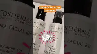 Cosderma Hydrafacial kit Hydrafacial treatment products serums | dermatologist | Medi facial kits