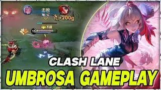 UMBROSA IS UNSTOPPABLE! 👹 INSANE CLASH LANE 1V5 CARRY GAMEPLAY - HONOR OF KINGS
