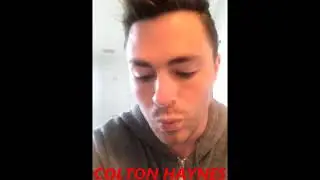 COLTON HAYNES  /  IG STRORIES 08/04/2018