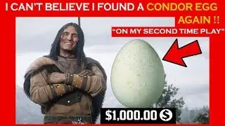 I Can't Believe I Found a Condor Egg With Broken Eagle Eye! My Second Time Play on Red Dead Online