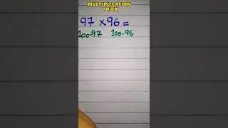 Multiplication hack#truck#easy math#short#video#shortfeed#youtubeshorts
