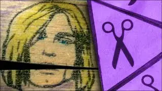 Dada Cut Up Technique Art: Kurt Cobain