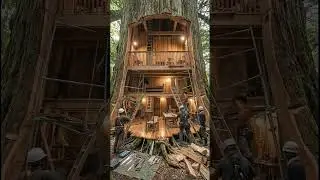 From tree to a nice Fabolous house 💯💯❤️