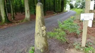 Eislek Trail Etappe 3 - Asselborn - Houffalize - Grens tussen Belgie en Luxemburg.