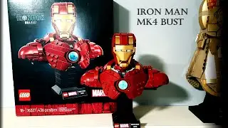 LEGO Iron Man Mark 4 Bust (Speed Build | Review)