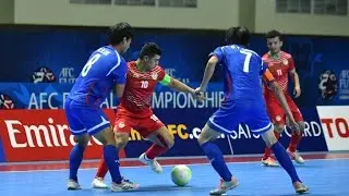 CHINESE TAIPEI VS TAJIKISTAN: AFC Futsal Championship 2016 (Group Stage)