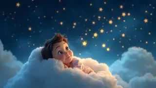 Magical Cloud Lullaby for Kids 🌙✨  | 1 Hour Gentle Sleep Song and Nursery Rhyme  | PlumPanda Rhymes